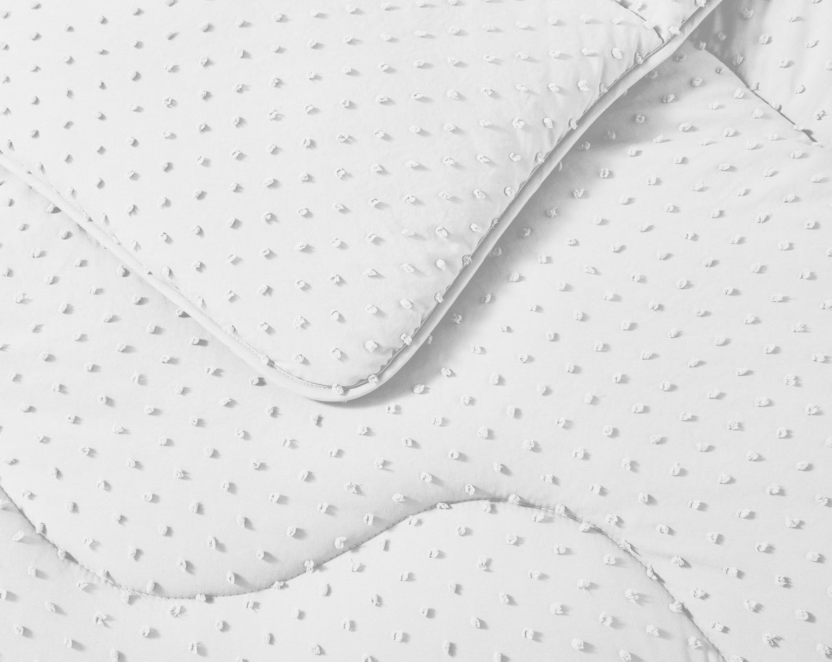 The Fine Bedding Company Night Lark Tufted Dots Coverless Duvet