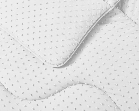 The Fine Bedding Company Night Lark Tufted Dots Coverless Duvet
