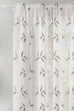 Tyrone Oasis Leaf Design Voile Panel