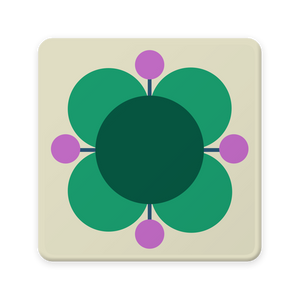 Orla Kiely Atomic Flower SO6 CB Coasters