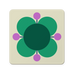 Orla Kiely Atomic Flower SO6 CB Coasters