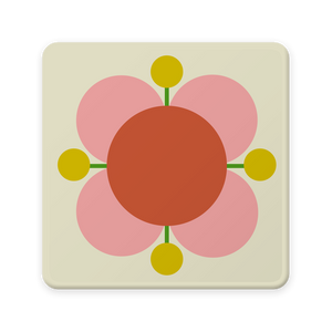 Orla Kiely Atomic Flower SO6 CB Coasters