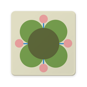 Orla Kiely Atomic Flower SO6 CB Coasters