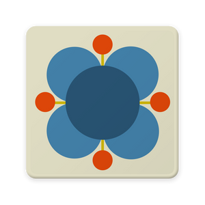 Orla Kiely Atomic Flower SO6 CB Coasters