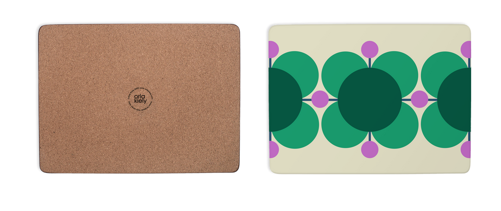 Orla Kiely Atomic Flower SO6 CB Placemats