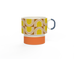 Orla Kiely Aura Stacking Mug Orange