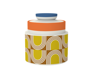 Orla Kiley Aura Storage Jar Orange