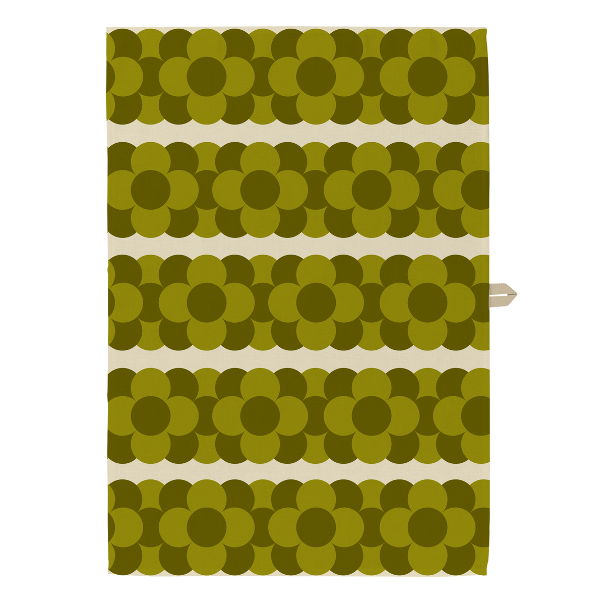 Orla Kiely Retro Stripe SO2 Tea Towels Green