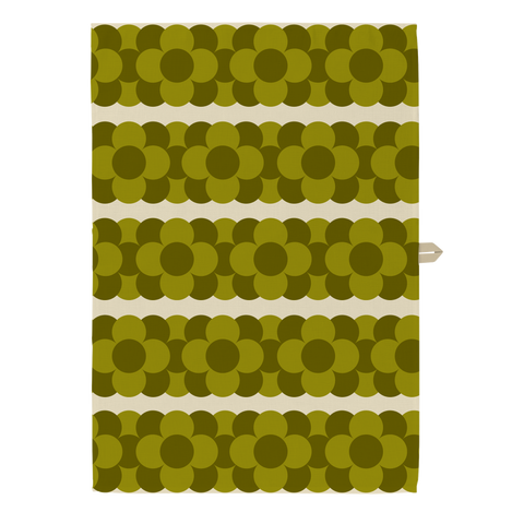 Orla Kiely Retro Stripe SO2 Tea Towels Green