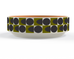 Orla Kiely Spot Square Oval Fruit Bowl Orange