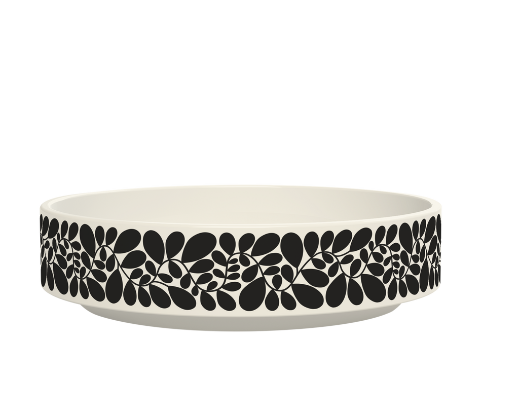 Orla Kiely Sycamore Stripe Pasta Bowl Black