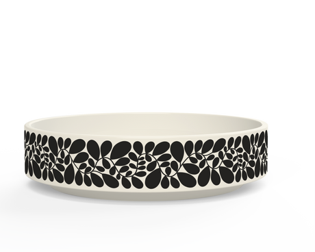 Orla Kiely Sycamore Stripe Pasta Bowl Black
