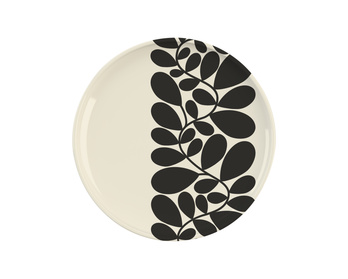 Orla Kiley Sycamore Stripe Side Plate Black
