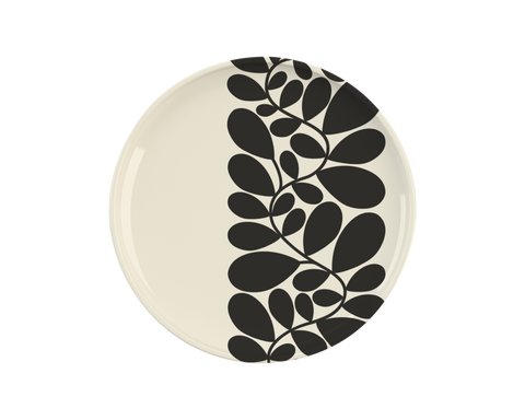 Orla Kiley Sycamore Stripe Side Plate Black