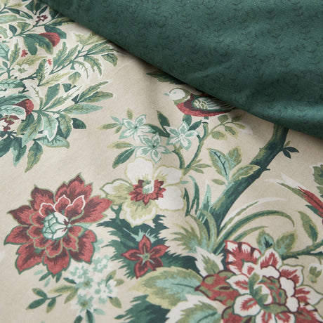 Dreams N Drapes Otillie Tapestry Natural Duvet Set
