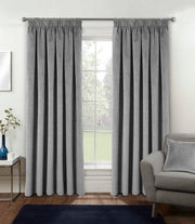 Tyrone Oxford Velvet Thermal Blackout 3" Tape Heading Curtains