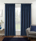 Tyrone Oxford Velvet Thermal Blackout 3" Tape Heading Curtains