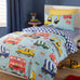 Bedlam On the Move Blue Bedding