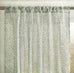 William Morris at Home Original Willow Voile Slot Top Sheer Panel Curtain