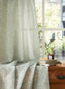 William Morris at Home Original Willow Voile Slot Top Sheer Panel Curtain