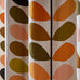 Orla Kiely Multi Stem Auburn Lined Eyelet Curtains