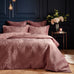 Paoletti Palmeria Quilted Velvet Duvet Set