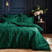 Paoletti Palmeria Quilted Velvet Duvet Set