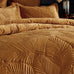 Paoletti Palmeria Quilted Velvet Duvet Set