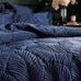 Paoletti Palmeria Quilted Velvet Duvet Set