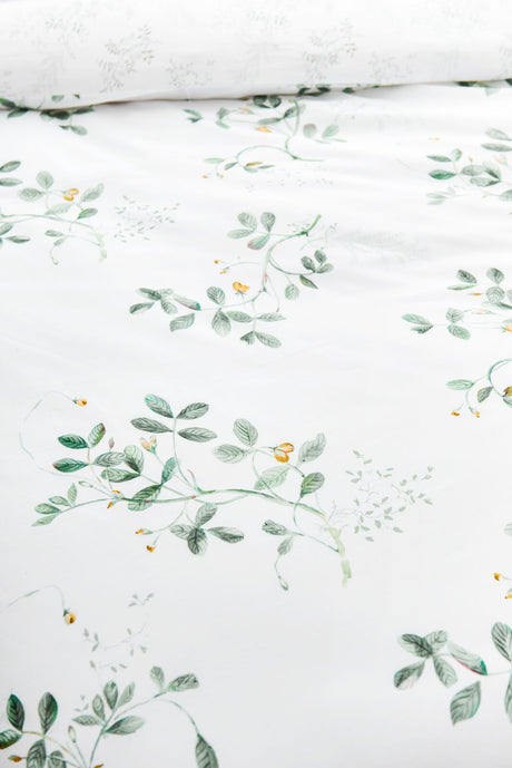 Christy Pea Shoots Sage Green Duvet Set