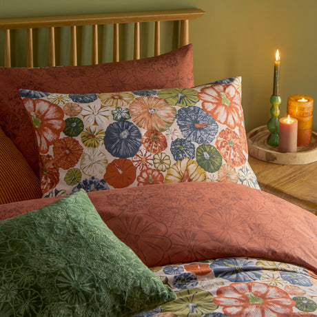 Furn Picking Patch Pumpkin Pecan Duvet Set