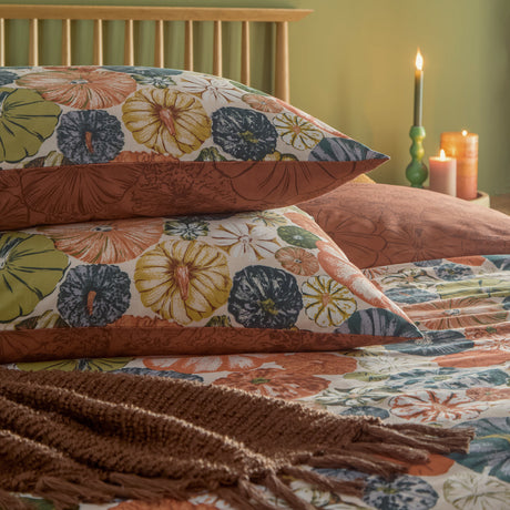 Furn Picking Patch Pumpkin Pecan Duvet Set