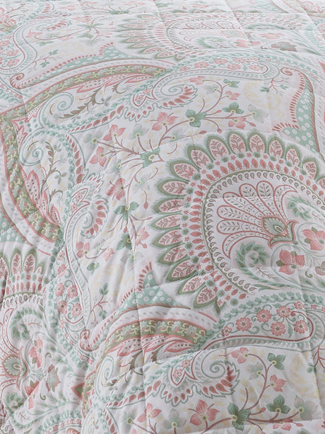 Dreams n Drapes Design Palais Green Duvet Set