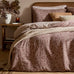 The Linen Yard Perrie Leaf Muslin Duvet Set