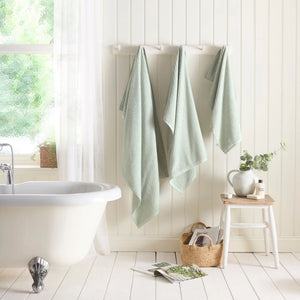 Dreams N Drapes Popcorn 100% Cotton Green Towels