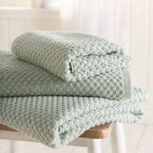 Dreams N Drapes Popcorn 100% Cotton Green Towels