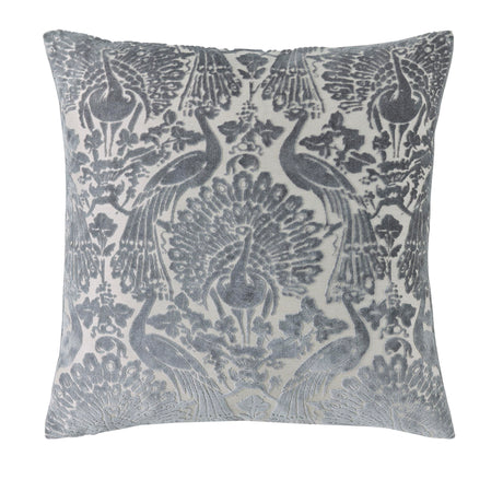 Laura Ashley Peacock Damask 50cm x 50cm Microfibre Filled Cushion