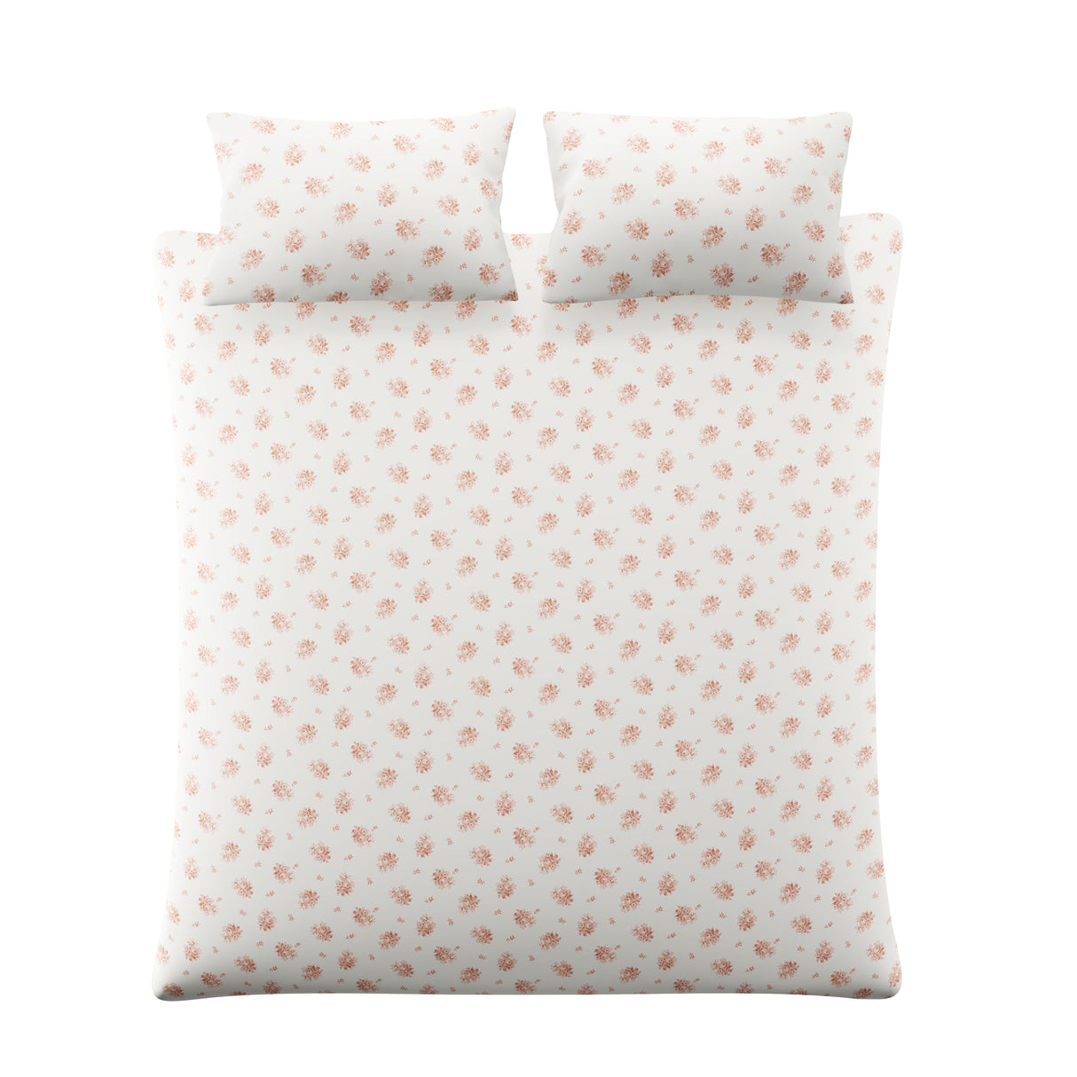 Laura Ashley Pensham Stripe Sage Pink Duvet Set