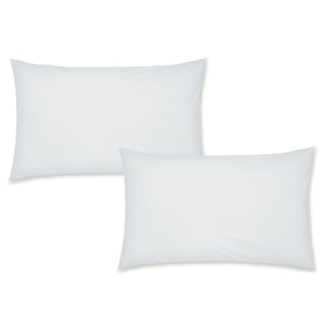 Catherine Lansfield Easy Iron 50% Polyester/50% Combed Cotton 180 Thread Count Percale White Sheets