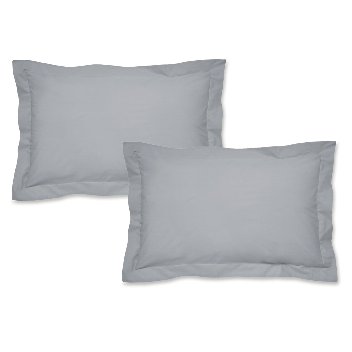 Catherine Lansfield Easy Iron 50% Polyester/50% Combed Cotton 180 Thread Count Percale Grey Sheets