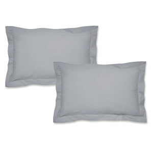 Catherine Lansfield Easy Iron 50% Polyester/50% Combed Cotton 180 Thread Count Percale Grey Sheets