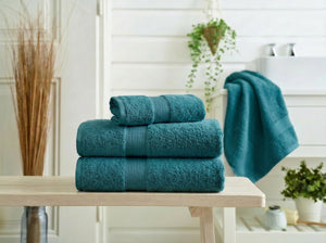 Studio 1846 Plush 100% Cotton 550gsm Topaz Towels