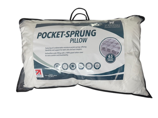 Yorkshire Pillow Company Pocket Spring Pillow