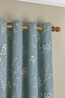 Laura Ashley Pussy Willow Lined Eyelet Curtains