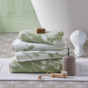 Laura Ashley Pussy Willow 100% Cotton 580gsm Towels