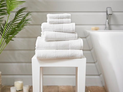 Deyongs Quick Dry White 100% Cotton Towels