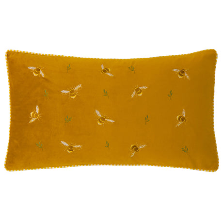 Wylder Ramble Bees Honey 30cm x 50cm Polyester Filled Cushion