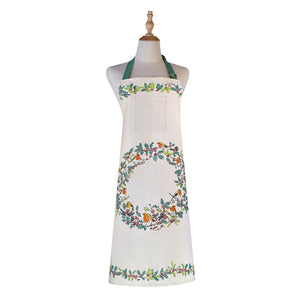Ulster Weavers Christmas Robins Green Apron