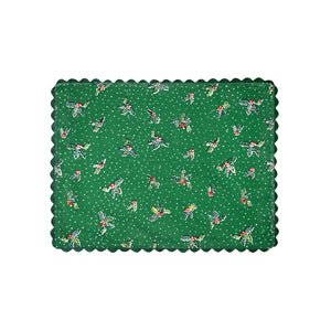 Ulster Weavers Christmas Robins Green Placemats Pack of 2