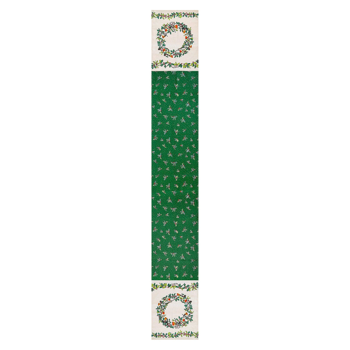 Ulster Weavers Christmas Robin Green Table Runner